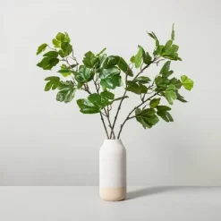 Faux Fig Leaf Branch Arrangement - Hearth & Hand™ With Magnolia -Best Homewares Store GUEST 633e0ef2 049e 41e0 8303 a165f348380d