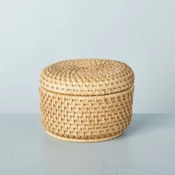 Woven Basket With Lid Natural - Hearth & Hand™ With Magnolia 11 Woven Basket With Lid Natural - Hearth & Hand™ With Magnolia -Best Homewares Store GUEST 66a4f642 06e1 4c92 934e 2dcb97d900b7