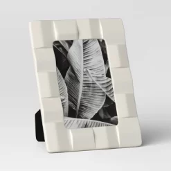 Stoneware Table Frame Matte Cream - Threshold™ -Best Homewares Store GUEST 676e4981 ef05 4966 a96d 80bc66acb04a