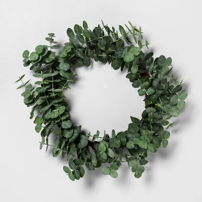 Faux Eucalyptus Wreath - Hearth & Hand™ With Magnolia 6 Faux Eucalyptus Wreath - Hearth & Hand™ With Magnolia - Image 4