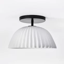Scalloped Semi-Flush Mount Ceiling Light - Threshold™ Designed With Studio McGee 10 Scalloped Semi-Flush Mount Ceiling Light - Threshold™ Designed With Studio McGee -Best Homewares Store GUEST 6b50e049 4ed7 42c0 b38a 9b5300cd63a6