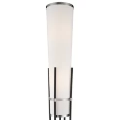 Possini Euro Design Flute Modern Torchiere Floor Lamp 64" Tall Satin Black Brushed Nickel White Linen Shade For Living Room Bedroom Office House Home 12 Possini Euro Design Flute Modern Torchiere Floor Lamp 64" Tall Satin Black Brushed Nickel White Linen Shade For Living Room Bedroom Office House Home -Best Homewares Store GUEST 6d8338c9 1eea 4637 a805 c6f342edfa75