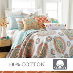Mayla Medallion Quilt And Pillow Sham Set - Levtex Home -Best Homewares Store GUEST 6e54a96b d6af 4b3d 8915 a891c6cb91bd