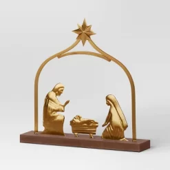 3pc Metal Christmas Nativity Scene Figurine Set - Wondershop™ Gold -Best Homewares Store GUEST 6f71a657 af48 4636 9ecb 15d0d7e15980