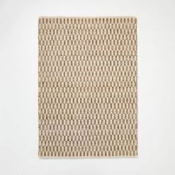 Checkered Stripe Rug Brown - Threshold™ Designed With Studio McGee -Best Homewares Store GUEST 717c7841 3032 4250 850a 76c5ab372d6b