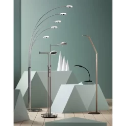 Possini Euro Design Magnum Modern Task Floor Lamp 61" Tall French Bronze Brown Metal LED Adjustable For Living Room Reading Bedroom Office House Home -Best Homewares Store GUEST 72d397ae 1a9c 4173 95b1 b0ea60bbae47