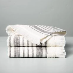 Multistripe Bath Towels Cream/Gray - Hearth & Hand™ With Magnolia -Best Homewares Store GUEST 78ade48d d25d 4e09 b83f 227a74722f75