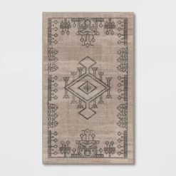 Hancock Distressed Center Motif Rug Beige - Threshold™ -Best Homewares Store GUEST 7abb6d49 1fa2 45cb 8bc2 da63c76cb8c5