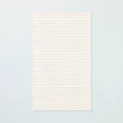 Textured Stripe Indoor/Outdoor Woven Area Rug Beige/Cream - Hearth & Hand™ With Magnolia -Best Homewares Store GUEST 81adbddd c71c 4ad6 a930 83f20b4a4740