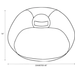 XL Fuzzy Kids' Bean Bag Gray - Pillowfort™ -Best Homewares Store GUEST 85caa259 fee0 4128 8f84 a6c301573fe4 1
