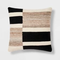 Oversized Blocked Woven Square Throw Pillow - Threshold™ -Best Homewares Store GUEST 864410dc 2c42 4709 81f7 2d6de2ae0e28