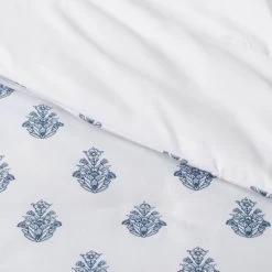 5pc Block Print With Border Comforter Bedding Set White/Blue - Threshold™ -Best Homewares Store GUEST 87dd5d83 f936 452c b43a 910fde851cfd