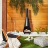 Wood Burning Outdoor Metal Fire Pit Chimenea Black - Hearth & Hand™ With Magnolia -Best Homewares Store GUEST 889681dc 4ca2 4766 9df7 8e310935d64d