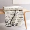 Histoire Script Quilted Throw - Levtex Home