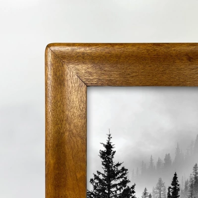 8" X 10" Rounded Corner Frame Golden Walnut - Threshold™ 5 8" X 10" Rounded Corner Frame Golden Walnut - Threshold™ - Image 3