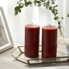 2pk Pillars Warm Cider & Cinnamon Red - Threshold™ -Best Homewares Store GUEST 88dc92a0 d86a 4bb1 88a9 9a531c06cc3e