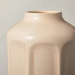 13" Faceted Ceramic Vase Sunset Taupe - Hearth & Hand™ With Magnolia -Best Homewares Store GUEST 89c00ed5 f379 4ab6 83f9 2c196e016ee1