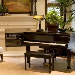 Hastings Home Tiffany Style Bankers LED Desk Lamp – 16" High, Dark Brown -Best Homewares Store GUEST 8e981d48 f045 479c 8cfc 454033900842