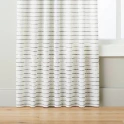 Blanket Stitch Curtain Panel Dark Gray/Cream - Hearth & Hand™ With Magnolia -Best Homewares Store GUEST 8eb55d3a 3f69 4b5c 90cd 64f194ddc50b