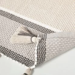 24"x60" Color Block Stripe Tassels Bath Rug Neutral Taupe - Hearth & Hand™ With Magnolia 7 24"x60" Color Block Stripe Tassels Bath Rug Neutral Taupe - Hearth & Hand™ With Magnolia -Best Homewares Store GUEST 910979a7 4645 484a b851 9e3664ee4695