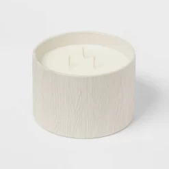 Textured Straight Side Ceramic Warm Cider & Cinnamon Candle White - Threshold™ 9 Textured Straight Side Ceramic Warm Cider & Cinnamon Candle White - Threshold™ -Best Homewares Store GUEST 913d534b 649d 4c6d 9f5e ee9feea56dbd