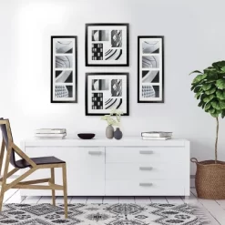 Thin Collage Frame Holds Four 4" X 6" Photos Black - Room Essentials™ -Best Homewares Store GUEST 92031546 a124 47e0 807c 56020352aad6