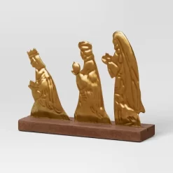 3pc Metal Christmas Nativity Scene Figurine Set - Wondershop™ Gold -Best Homewares Store GUEST 93fcd2f3 984d 4877 893e 02fc8f94efa5