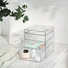 4 Drawer Stackable Countertop Organizer Clear - Brightroom™