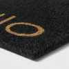1'6"x2'6"/18"x30" Hello Doormat Black - Project 62™ -Best Homewares Store GUEST 949217df 1079 4897 898a f20189ef9522