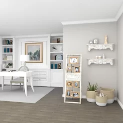 Wood 6 Slot Wall Photo Frame With Floor Stand Brown - Olivia & May -Best Homewares Store GUEST 96a3664a 3084 49c8 bfe3 8cc2c1a3714c