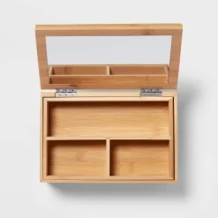 9" X 6" Rectangular Countertop Organizer With Mirror - Brightroom™ 6 9" X 6" Rectangular Countertop Organizer With Mirror - Brightroom™ -Best Homewares Store GUEST 96e41679 015a 41ca bce7 439de4b61b8b