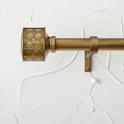 Pierced Drum Curtain Rod Brass - Opalhouse™ Designed With Jungalow™ 7 Pierced Drum Curtain Rod Brass - Opalhouse™ Designed With Jungalow™ -Best Homewares Store GUEST 99799094 1591 4a14 8c22 897f62e39ab5