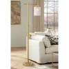 Possini Euro Design Kinsey Modern Downbridge Floor Lamp 67" Tall Warm Brass Metal Stone Pattern Glass Shade For Living Room Reading Bedroom Office 1 Possini Euro Design Kinsey Modern Downbridge Floor Lamp 67" Tall Warm Brass Metal Stone Pattern Glass Shade For Living Room Reading Bedroom Office -Best Homewares Store GUEST 9a0b3dcf 795c 4e67 b728 b655c3d4847e