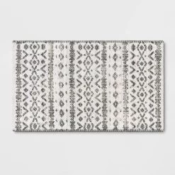 Diamond Printed Accent Aztec Rug Black - Opalhouse™ -Best Homewares Store GUEST 9a5f0d3a 6dc0 4cc2 a7e1 7c16bb3d54a2