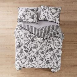 Tanzie Black Quilt Set - Black & White - Levtex Home -Best Homewares Store GUEST 9aff898b b94a 43e5 b951 59f4e40828f4