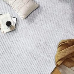 World Rug Gallery Contemporary Distressed Stripe Machine Washable Area Rug -Best Homewares Store GUEST a02bff0e 095a 429e a906 7abcea1379bf