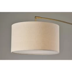 Adler Arc Floor Lamp Antique Brass - Adesso -Best Homewares Store GUEST a59fa440 6d5c 4c48 b28b c69369dc805e