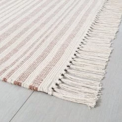 Stripe With Fringe Area Rug - Hearth & Hand With Magnolia