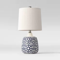 Assembled Ceramic Table Lamp Blue - Threshold™ -Best Homewares Store GUEST a72b8512 d249 4def be06 43a18b186729
