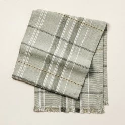 Textured Fall Plaid Woven Table Runner Sage Green - Hearth & Hand™ With Magnolia -Best Homewares Store GUEST a800a163 ae14 453d be3d b6a7d83e8d6e