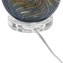 360 Lighting Carmen Modern Coastal Accent Table Lamps 12 1/2" High Set Of 2 Green Art Glass Shade For Bedroom Bedside Nightstand Office -Best Homewares Store GUEST a802d29b ddd2 46c7 adc5 6c32d5ea7f1d