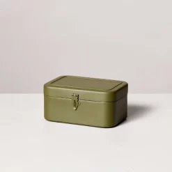 Decorative Metal Storage Box Green - Hearth & Hand™ With Magnolia -Best Homewares Store GUEST a8afceba 0ae7 4309 ba71 a0e1832484a9