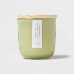 Citron And Sands Candle Green - Threshold™ -Best Homewares Store GUEST ac29f15a 74a7 4509 9e2b 431f209854df