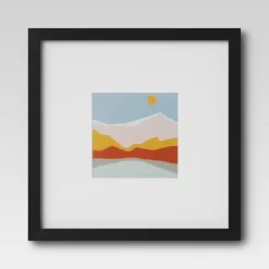 Set Of 9 Gallery Frame Set 10" X 10" Matted To 5" X 5" Black - Room Essentials™ -Best Homewares Store GUEST af8bf485 bdf5 4dc9 8ddd 284197740a27