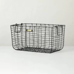 Wire Storage Basket Black - Hearth & Hand With Magnolia 13 Wire Storage Basket Black - Hearth & Hand With Magnolia -Best Homewares Store GUEST b22a1734 78e8 485f ac33 f45b9366683c