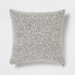 Woven Boucle Square Throw Pillow With Exposed Zipper - Threshold™ -Best Homewares Store GUEST b5159cea 2491 4bb4 a2aa af026918a681