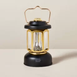 LED Lantern Black/Gold - Hearth & Hand™ With Magnolia -Best Homewares Store GUEST b6e0871e cb05 4956 a6b1 d628b3c5808e