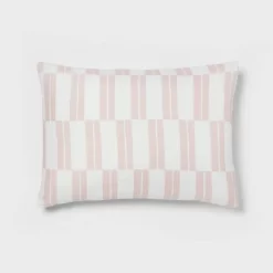 Dash Stripe Printed Microfiber Reversible Comforter & Sheets Set Ivory/Light Pink - Room Essentials™ -Best Homewares Store GUEST b704e632 8cea 4a8a 86a0 ea2c5964df76