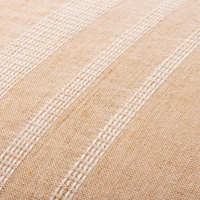 16"x42" Variegated Stripe Lumbar Throw Pillow - Hearth & Hand™ With Magnolia 4 16"x42" Variegated Stripe Lumbar Throw Pillow - Hearth & Hand™ With Magnolia - Image 2