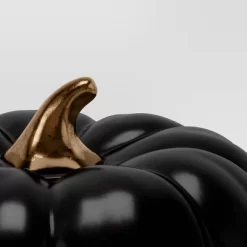 Large Ceramic Halloween Pumpkin With Gold Stem - Threshold™ -Best Homewares Store GUEST b9a37f03 bf02 4f33 82e8 af5aa4cd3cdd